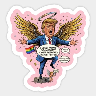 Meanwhile in an other dimension ! Sticker